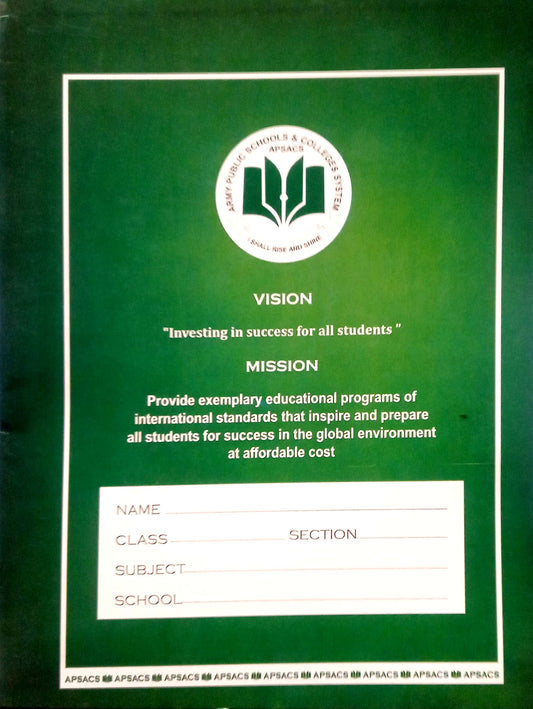 APSACS ART PAD (PRE-SCHOOL)