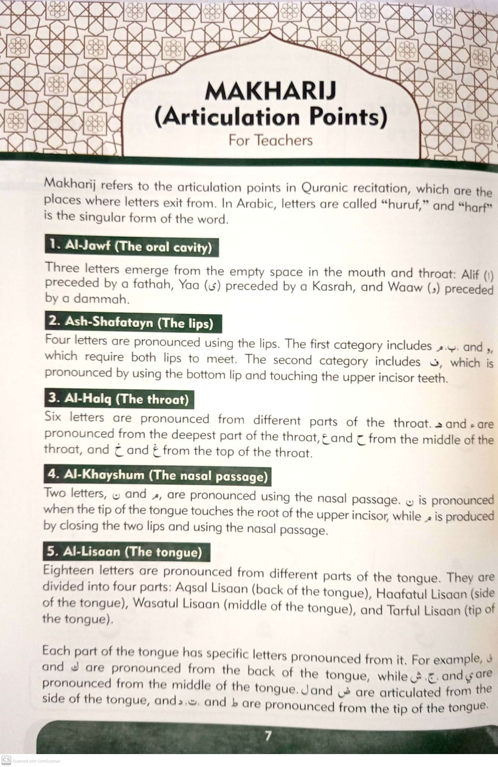 Phonics Qaida