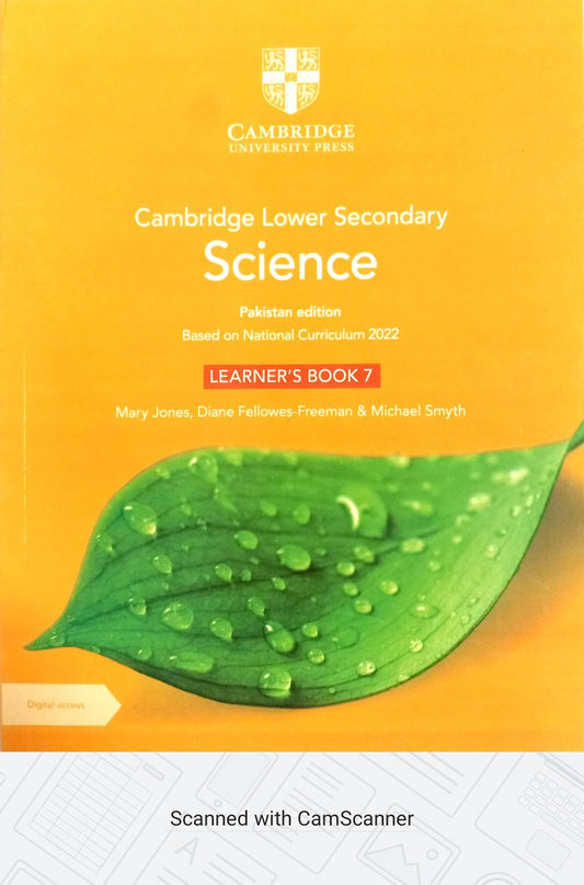 Cambridge Lower Secondary Science Learner`s  7 Book (Pakistan Edition)