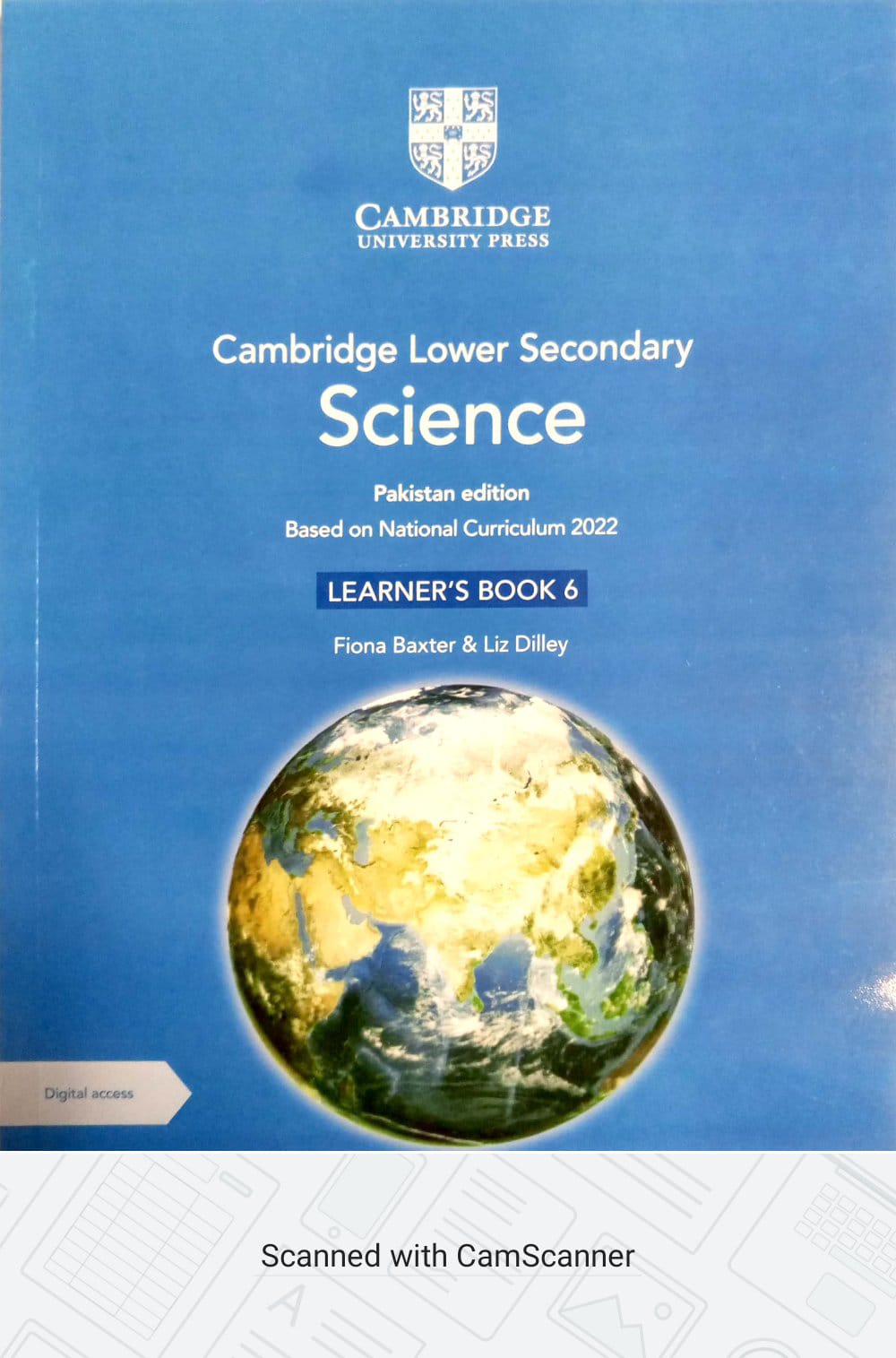 Cambridge Lower Secondary Science Learner`s 6 Book (Pakistan Edition)