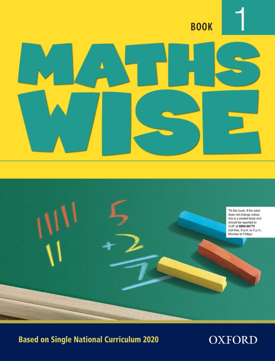 Maths Wise Book - Grade 1 - SNC Pakistan Syllabus - OUP
