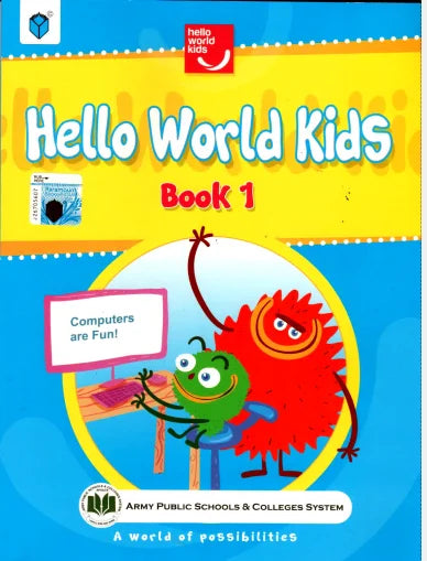 Helloworld Computer Book APSAC: COMPUTER SCIENCE; HELLO WORLD KIDS CLASS 1 – The BIG BookStores