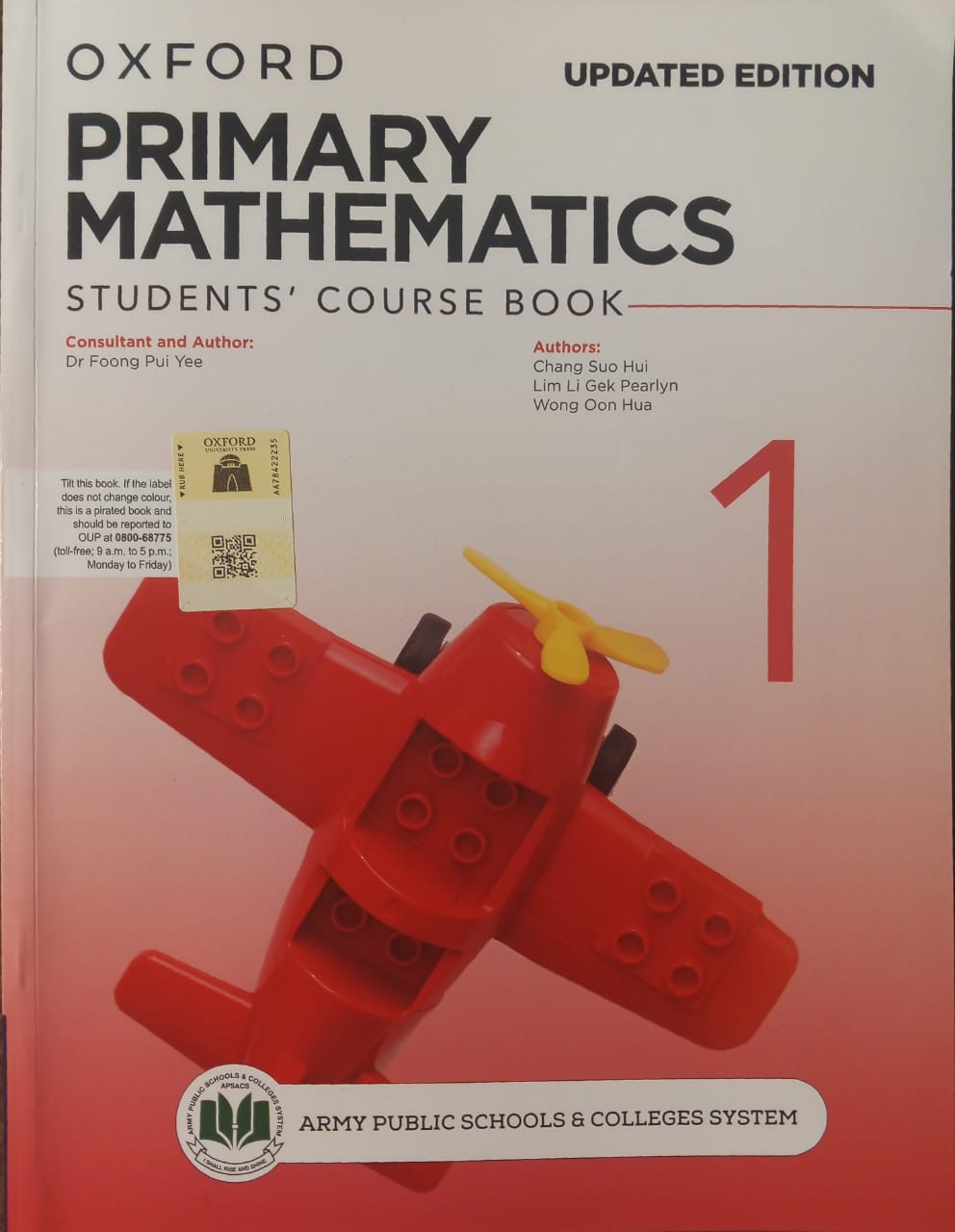 APSACS: Primary Mathematics Student's Course Book 1 – The BIG BookStores