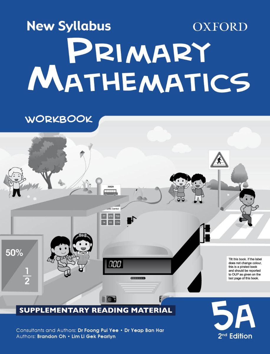 Copy Book 5a Size Math New Syllabus Primary Math Workbook 5A - (2nd Edition) – The BIG BookStores